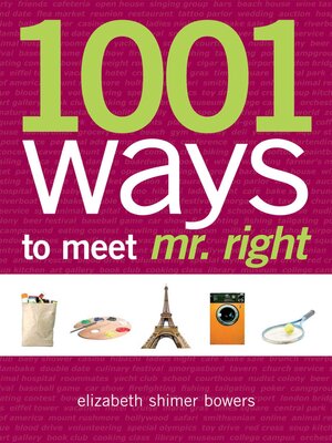 cover image of 1001 Places to Meet Mr. Right